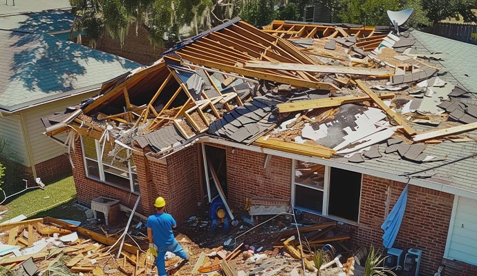 Professional disaster restoration