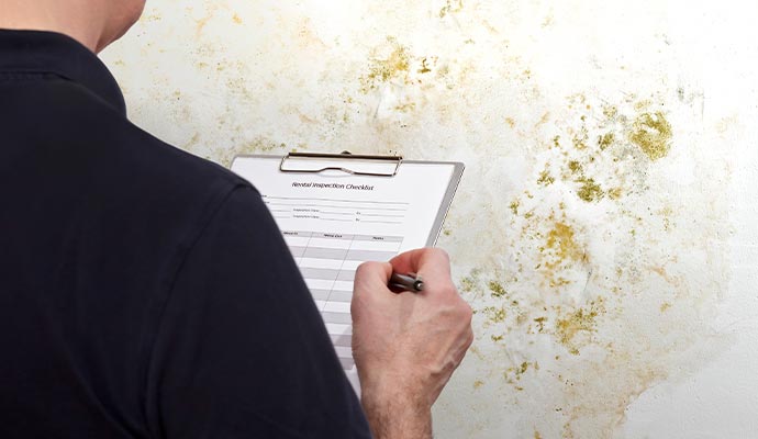 Professional inspecting mold